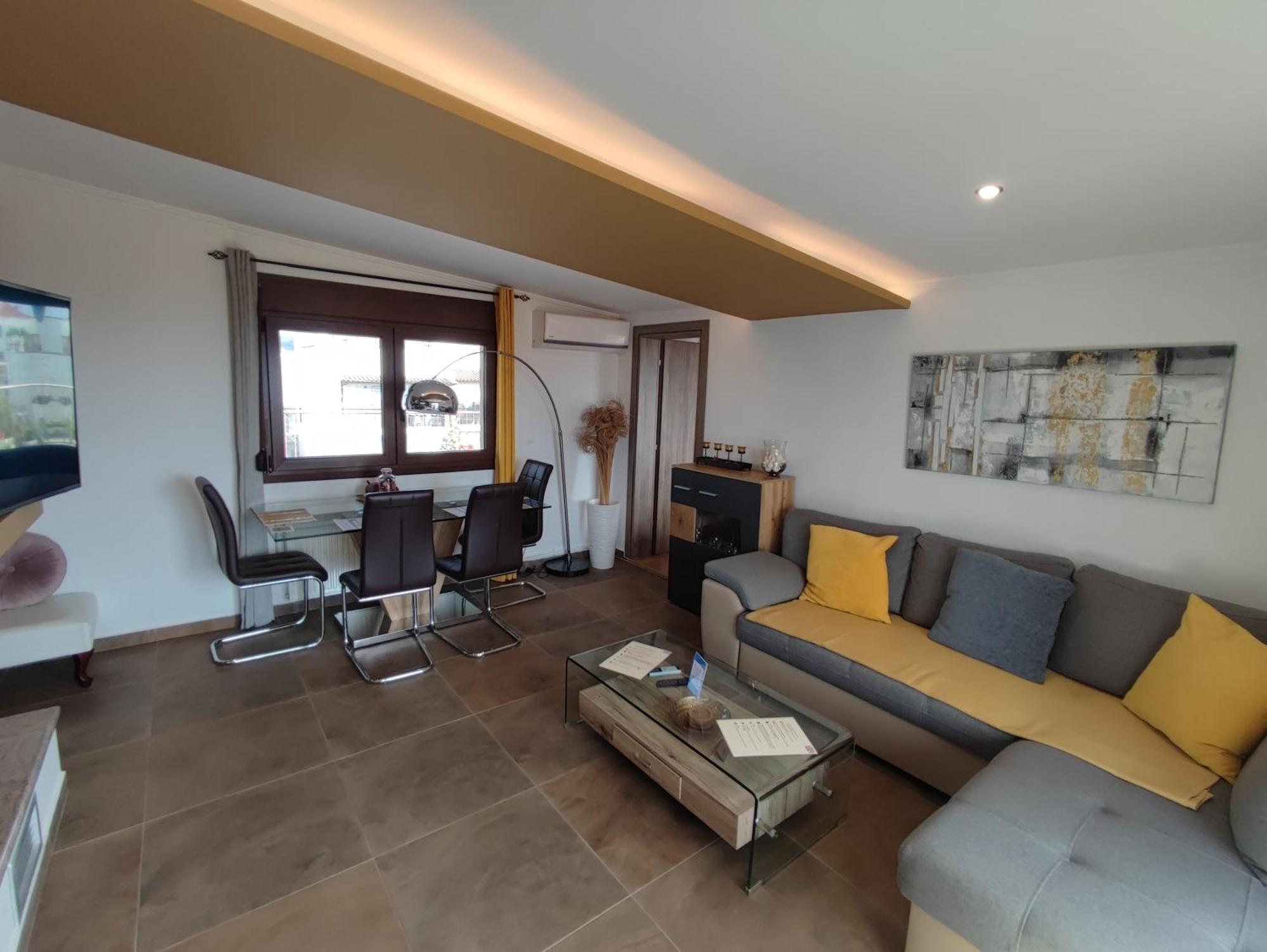 Theasis Luxury Panoramic Penthouse Apartment เนโอสมาร์มาราส ภายนอก รูปภาพ
